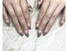 ヒールネイル(heal nail)/スカルプ　ラメグラデーション