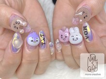 ネイルズガッシュ 蒲田東口店(NAILsGUSH)/キャラクター/3D/推しネイル