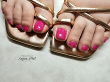 シュガーネイル(sugar nail)/マゼンタピンク