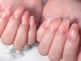 人気の桃ネイル☆