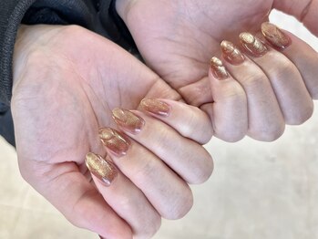 リアン 大宮(Rian)/magnet×mirror/水滴ネイル