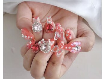 ロカネイル(ROKA NAIL)/パーツつけ放題★深夜営業★