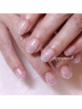たゆ ネイル(たゆnail)/パラジェルラメ☆