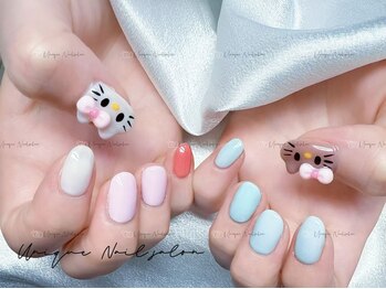 ユニークネイル 横浜関内店(Unique Nail)の写真/ワンホンが得意☆カワイイ系～キレイ系をが大人気！オフィスネイルなどのシンプルネイルもお任せください◎
