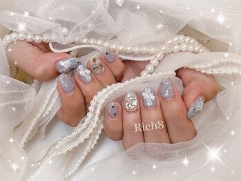 定額★リボン＆レースネイル