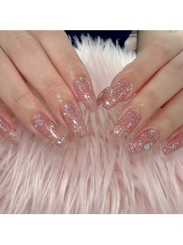 アートネイル ギャラリー(Art nail Gallery)/フラッシュグリッターネイル