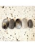 ☆August nail☆brown ¥7000