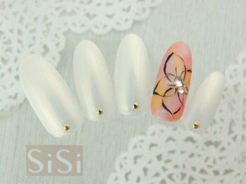 シシ(SiSi)/夏のホワイト＆リゾートフラワー