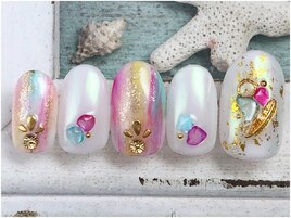 tropicalニュアンスネイル