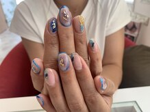 ネイルサロン シェリ(NAIL SALON Cheri)/透明感のある夏らしいデザイン