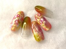 ビューティーサロン ハル(beauty salon haru)/【和柄toお花】
