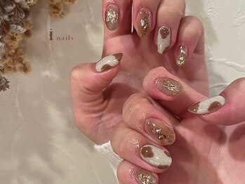 アイネイルズ 吉祥寺店(I nails)/ブラウンニュアンス