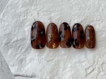 リライトネイル(Relight nail)/大人のニュアンスフラワー☆