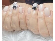 リブヴァラ(Lib Valla)/定額アート/ツイードネイル