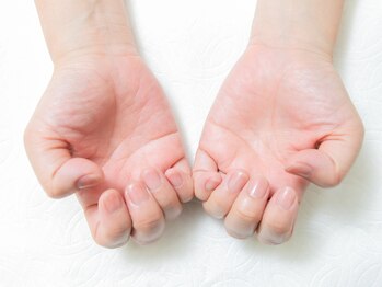 ハンドケアの施術の流れ