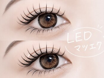 ルミエール なんば店(Lumiere)の写真/【圧倒的持続力★LEDマツエク(フラットラッシュ)80本￥4500/100本￥5500】他店で取れやすかった方にも◎