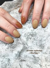 プライベート ネイルサロン マーマ(murmur)/アシンメトリーネイル
