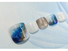 ネイルパキラ(nail pachira)/夏ニュアンスネイル♪