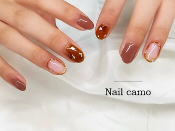 ネイルカモ(Nail camo)/【甘皮＆角質ケア】 4本アート