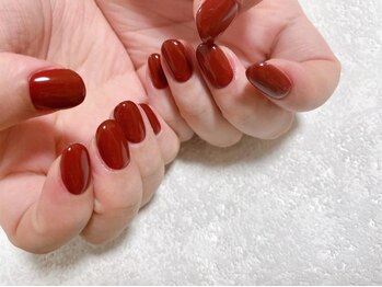 キキネイル たまプラーザ店(kikinail)/ボルドーネイル 秋ネイル