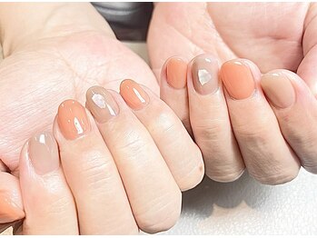 プロモート 岡山城下店(Promote)/こっくり秋色オフィスデザイン