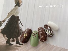【バレンタインネイル】
