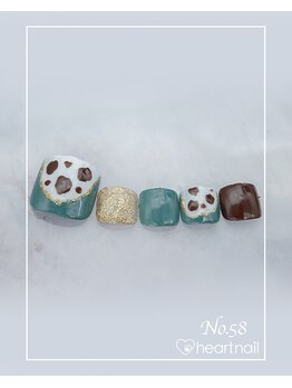 はあとねいる 倉敷駅前店/フットネイル:No.58