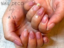ネイルデコ(nail DECO)/シンプルデザイン