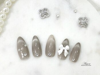 まつげエクステアンドネイルサロン アモル 恵比寿店(Amor)/定額ワンホン韓国ネイル　8900円