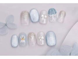7000円　てるてる坊主　傘アート