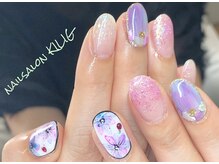 ネイルサロン キリグ(KILIG)/水彩フラワー