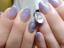 アミュリー ネイル アトリエ(Amury nail atelier)/パープルグラデーションネイル☆