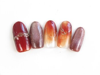 アメリア ネイルエステ アンド デザイン(Amelia Nail Esthe Design)/定額デザイン