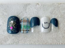 カラ ネイル 中津店(calla nail)/bule×smile