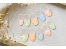 ファストネイル 仙川店(FAST NAIL)/浴衣ネイル 8,580円 【11941】