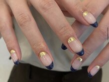 アイネイルズ 天神今泉店(I-nails)/【misa.s】個性派フレンチ