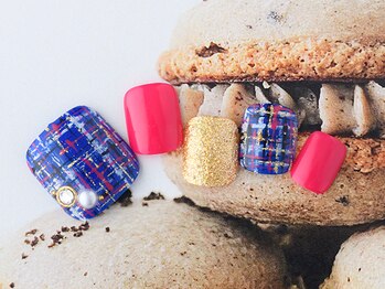 ダッシングディバ エキュート 立川店(DASHING DIVA)/カラフルツイードネイル