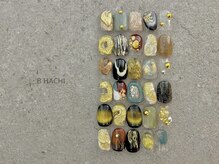 8(HACHI)/ゴージャス華やかデザインネイル