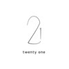 トゥエンティーワン(Twenty one)ロゴ