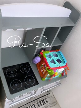 ルーサ(Ru-Sa)の写真/お子様同伴可☆ネイルまつげ同時施術OK♪《ネイル/パリジェンヌ/エクステ》夕方～のお時間ご相談可☆古賀