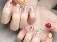 パザパネイル(pas a pas nail)/フルーツネイル