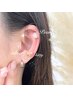 【まつげパーマ】＋【耳つぼジュエリー10粒まで】セット割☆￥7500