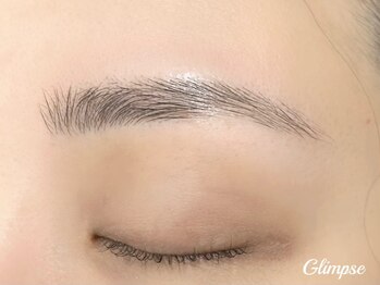 グリンプス 大濠店(Glimpse)/アイブロウWAX後のすっぴん眉