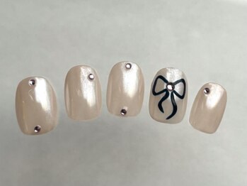 ミラーリボンシンプル8500円