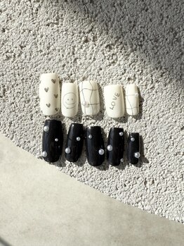 ロエ(Lowe')/色鉛筆ネイル