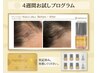 【頭皮管理】お試し4週間プログラム!ヘアロペーシア生え際/抜け毛ケア