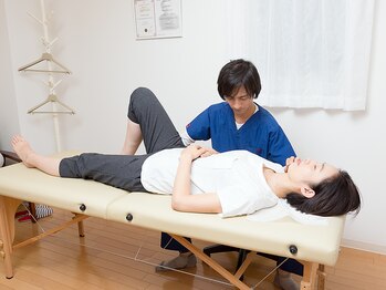 オステオパシック ペインマネジメントセンター(Osteopathic pain management center)/頭蓋反射テクニックの様子!