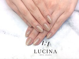 W-812　シアーベージュネイル