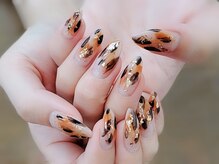 ネイルサロン シェル(Nail Salon SHELL)/アニマル風ネイル★
