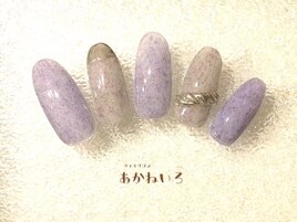 秋冬ネイル　モケモケ　うねうね